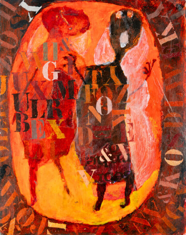 1967 - Tweeluik zwart paspartout